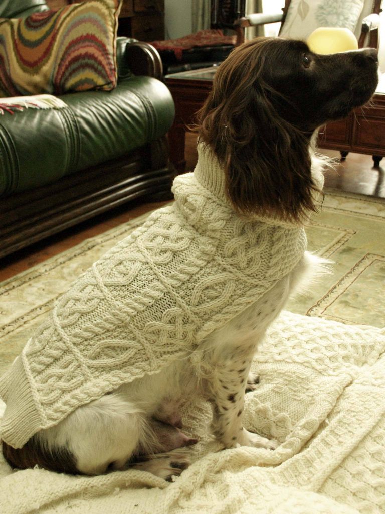 Irish Knited Dog Coats