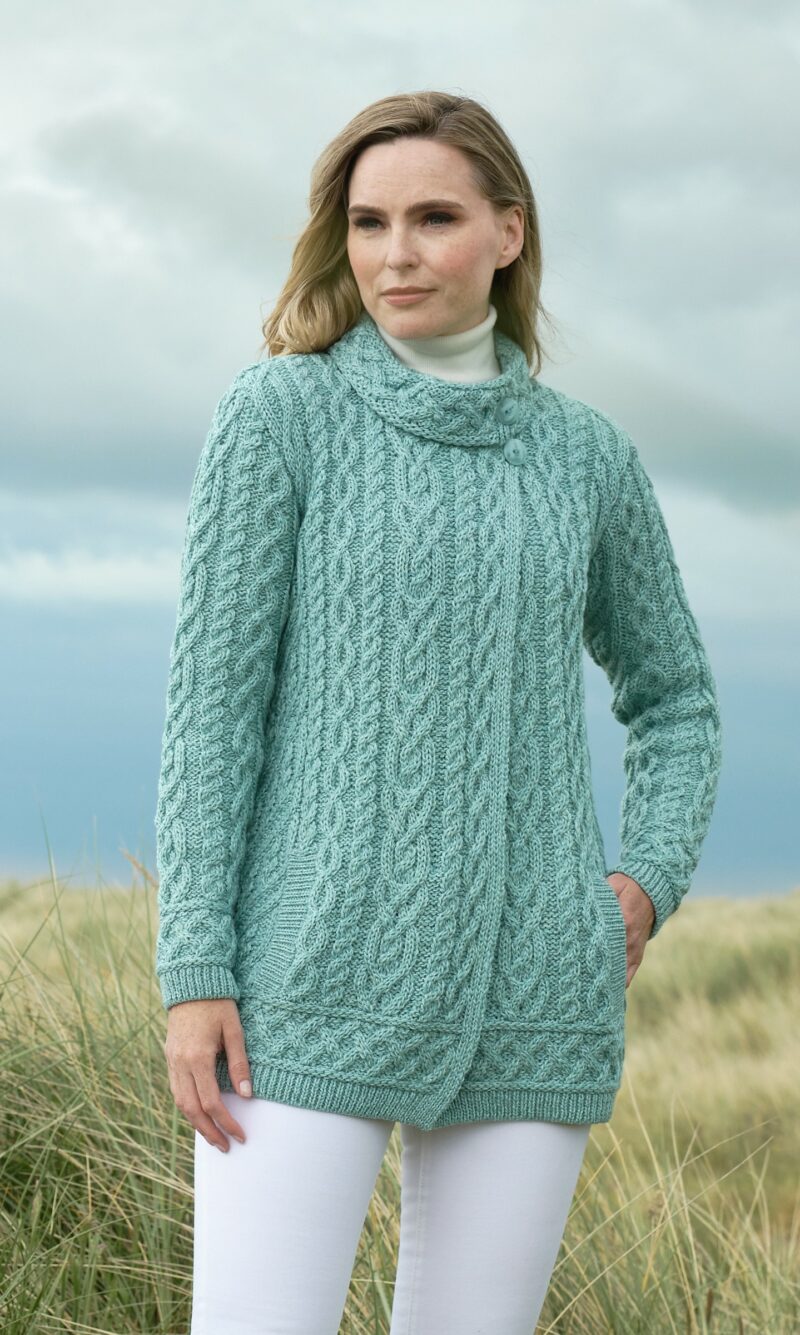 ARAN CARDIGAN X5071