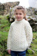 HEART DESIGN SWEATER  C5074