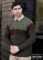DONEGAL THREE TONE KNIT SWEATER K5261