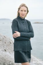 CHEQUERED JACQUARD JACKET X5459