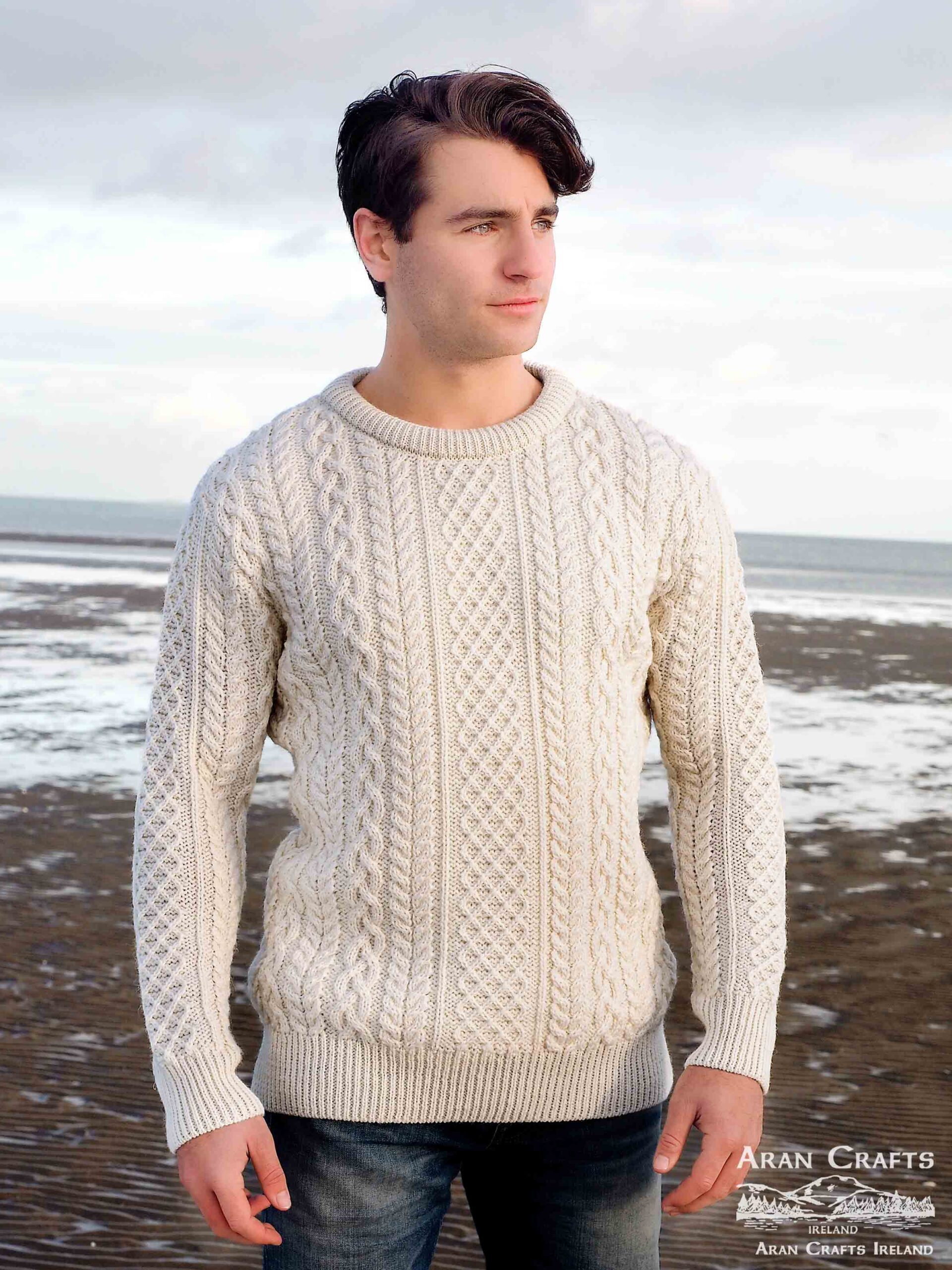 FISHERMANS RIB SWEATER: CP 761