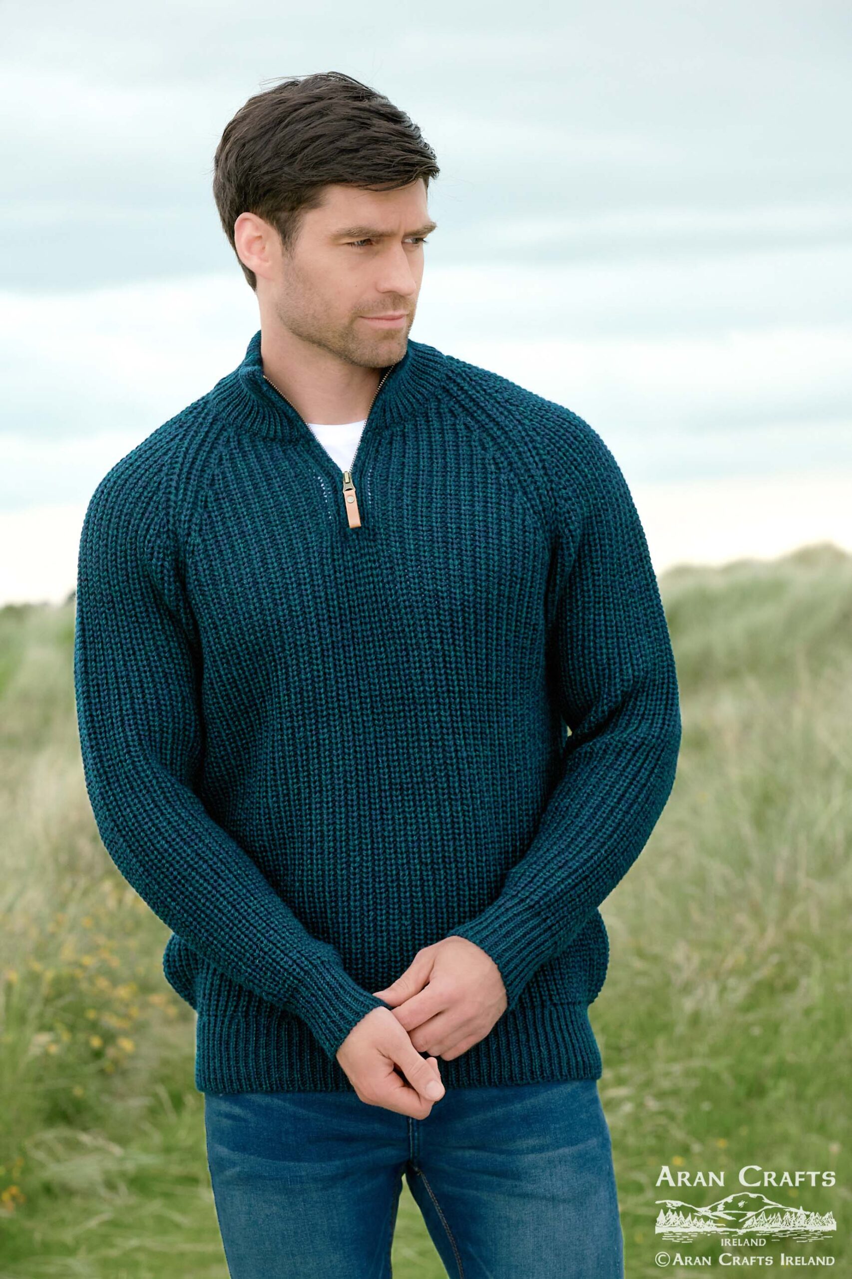 FISHERMANS RIB SWEATER: CP 761