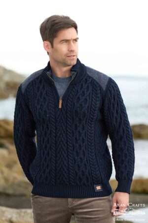 CURRACLOE HALF ZIP SWEATER T44