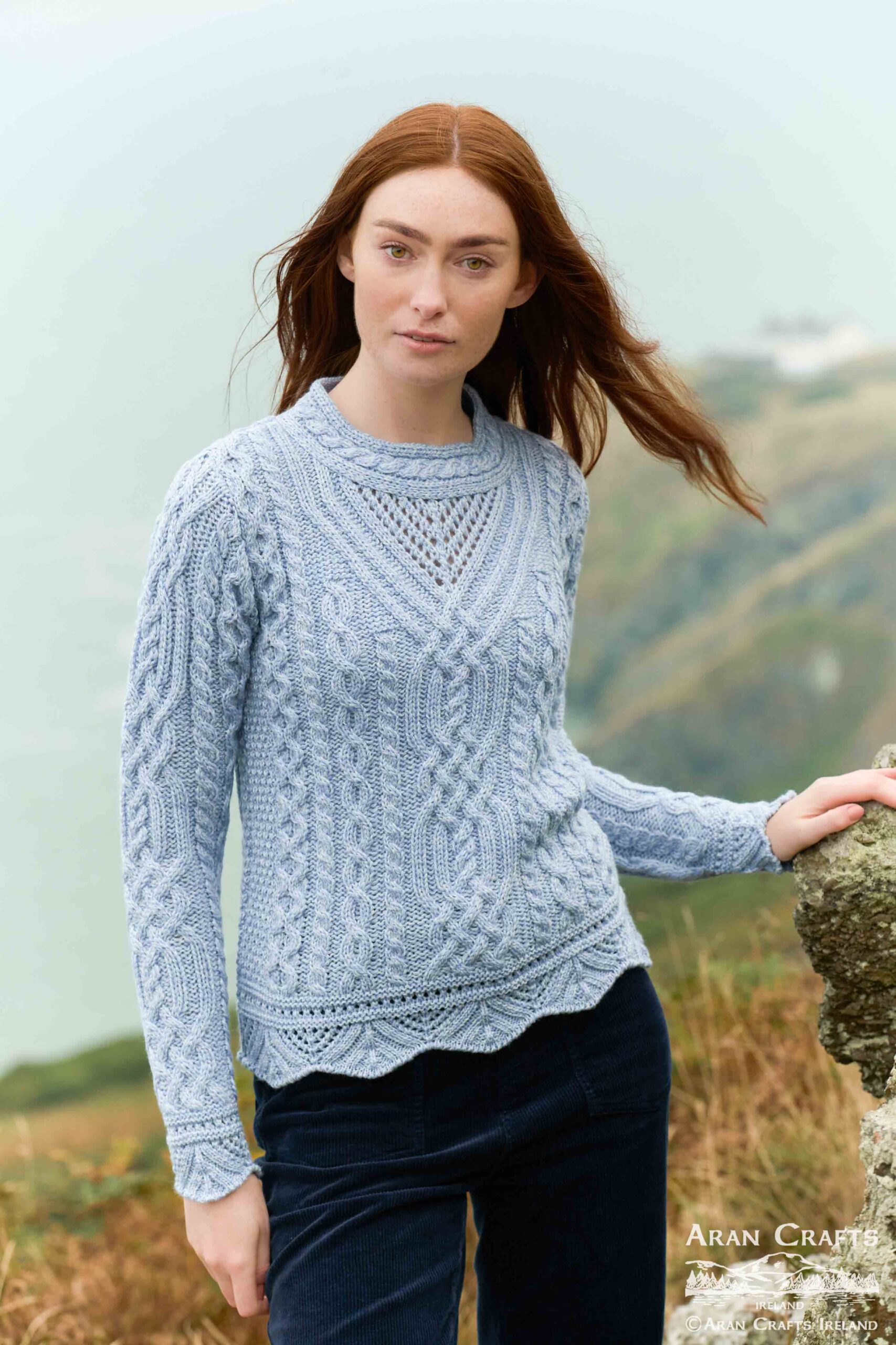 Irish cardigan sweater - Ladies cardigans, Aram Crafts