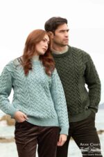 CHUNKY CABLE CREW NECK SWEATER C5656